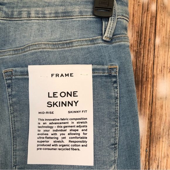 NWT FRAME Denim Le One Skinny Jeans - Picture 11 of 14